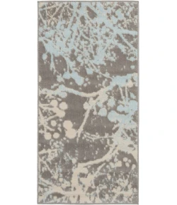Nourison Home Jubilant JUB12 Grey 2 ft. X 4 ft. Area Rug