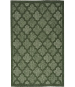 Nourison Home Easy Care NES01 Green 5 ft. X 7 ft. Area Rug