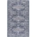 Nourison Home New Concept Washables SR101 Ivory Navy 2 ft. 2 in. X 8 ft. Area Rug