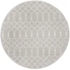 Nourison Home Whimsicle WHS02 Grey 5 ft. Round Area Rug