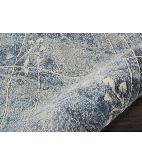 Nourison Somerset Runner Area Rug ST74-Silver/Blue