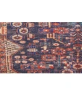 Nourison Fulton Red FUL04 1 ft. 10 in. X 5 ft. Rectangle Rug
