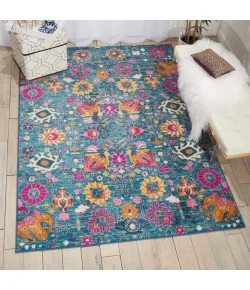 Nourison Home Passion PSN01 Denim 3 ft. 9 in. X 5 ft. 9 in. Area Rug
