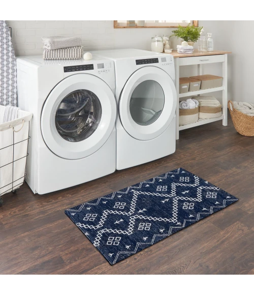 Nourison Brixton Area Rug BRX01 Navy