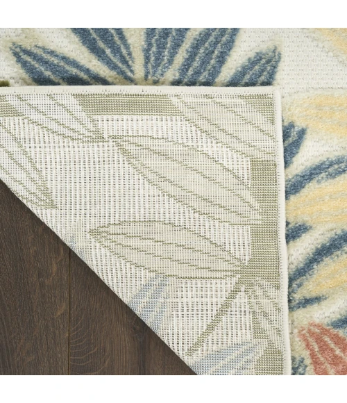 Nourison Aloha Ivory Rose ALH18 7 ft. 10 in. X 10 ft. 6 in. Rect. Rug