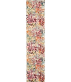 Nourison Home Celestial CES13 Pink Multicolor 2 ft. 2 in. X 10 ft. Area Rug