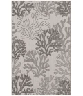 Nourison Garden Oasis Grey GOA05 3 ft. X 5 ft. Rectangle Rug