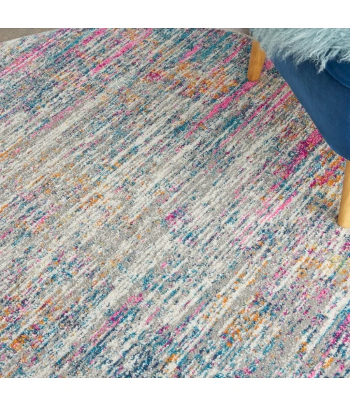 Nourison Passion Round Area Rug PSN09-Ivory/Multi