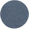Nourison Home Washable Solutions WSL01 Navy Blue 8 ft. Round Area Rug