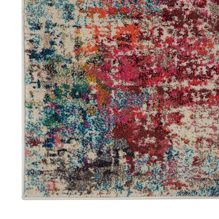 Nourison Celestial Area Rug CES13-Pink/Multicolor
