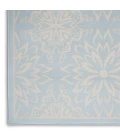 Nourison Jubilant Area Rug JUB06-Ivory/Light Blue