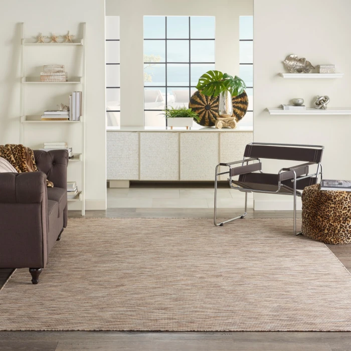 Nourison Positano Area Rug POS01 Beige 10' x 14'
