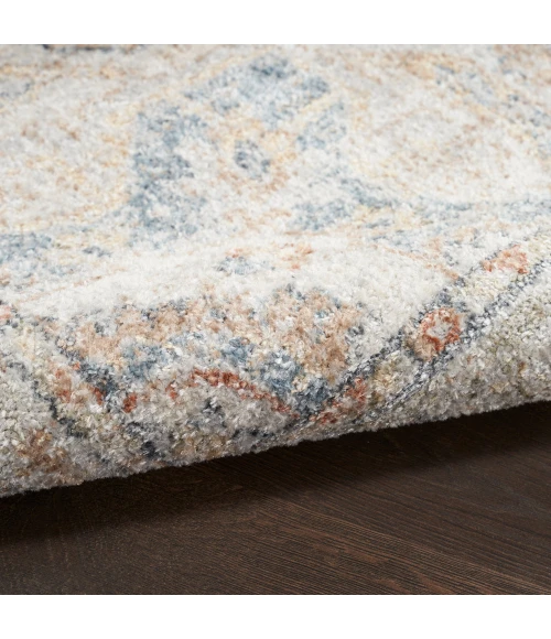 Nourison Astra Machine Washable Area Rug ASW12 Denim Multi