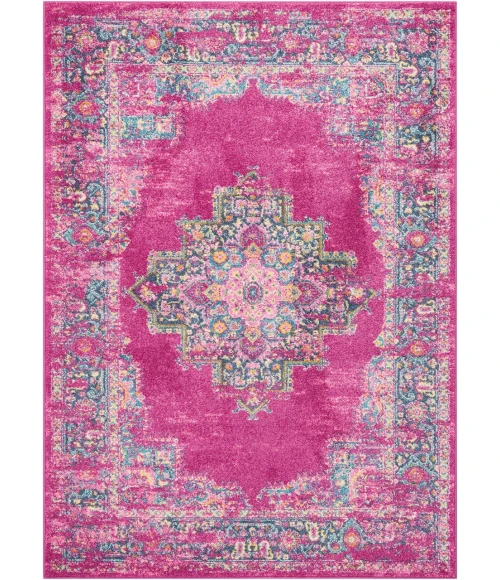 Nourison Passion Area Rug PSN03-Fuchsia