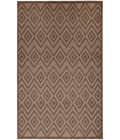 Nourison Versatile Brown NRV01 9 ft. X 12 ft. Rectangle Rug