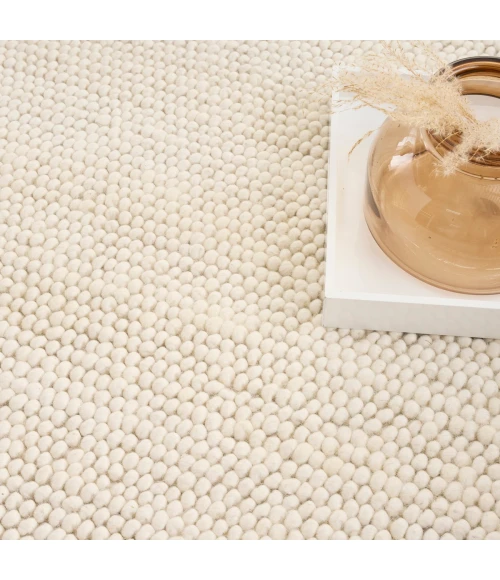 DKNY Pure Knots Ivory KNT01 8 ft. X 10 ft. Rect. Rug