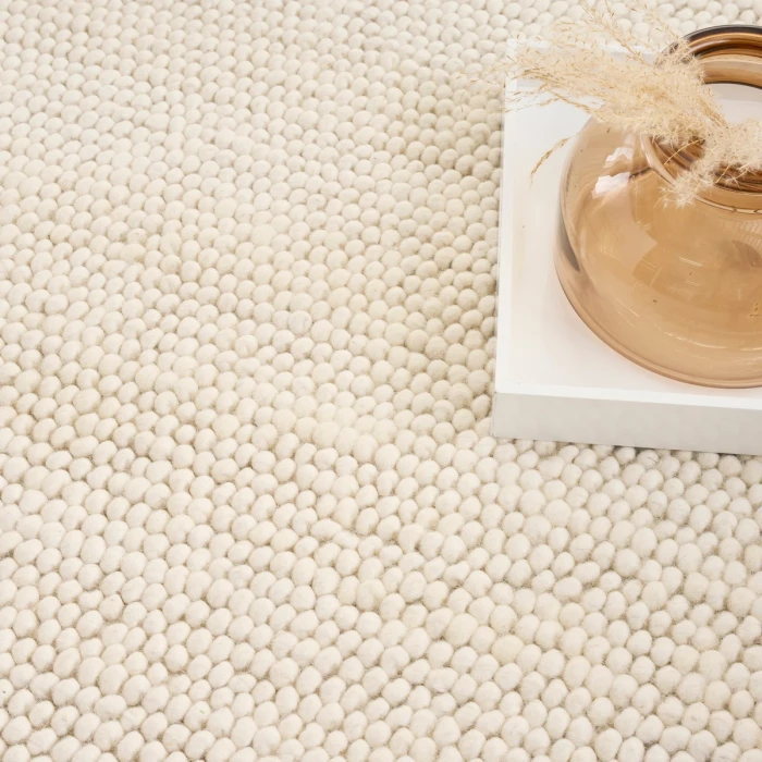 DKNY Pure Knots Ivory KNT01 10 ft. X 14 ft. Rect. Rug