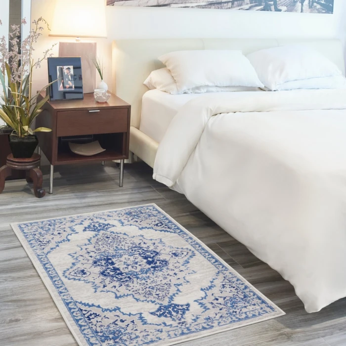 Nourison Whimsicle Area Rug WHS14-Ivory Blue