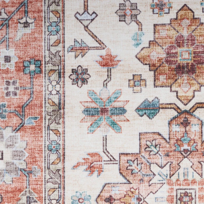 Nourison Fulton Area Rug FUL12 Beige Multicolor
