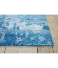 Nourison Home Silk Shadows Blue SHA10 8ft.6in. x 11ft.6in. Rect. Rug