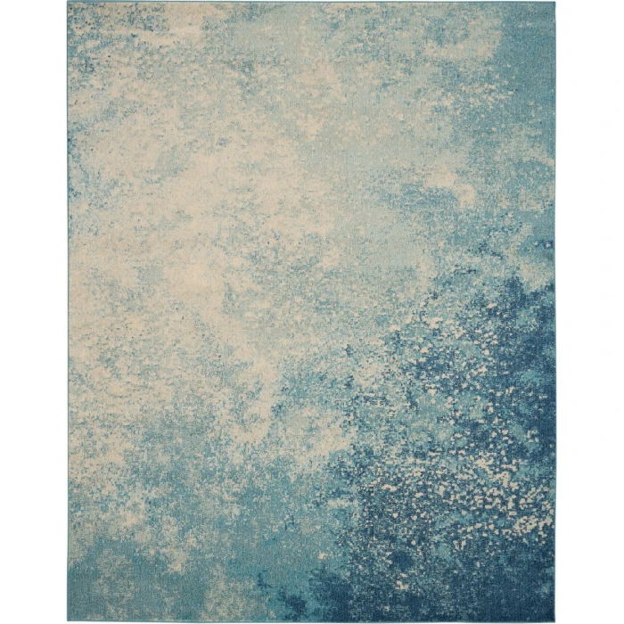Nourison Passion Area Rug PSN10-Navy/Light Blue