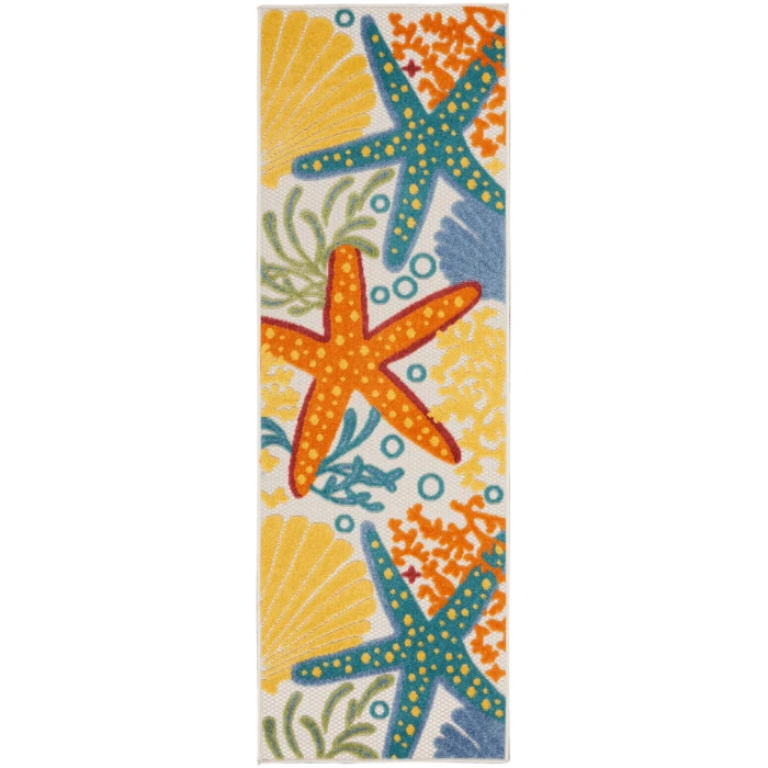 Nourison Aloha Area Rug ALH24-Multicolor