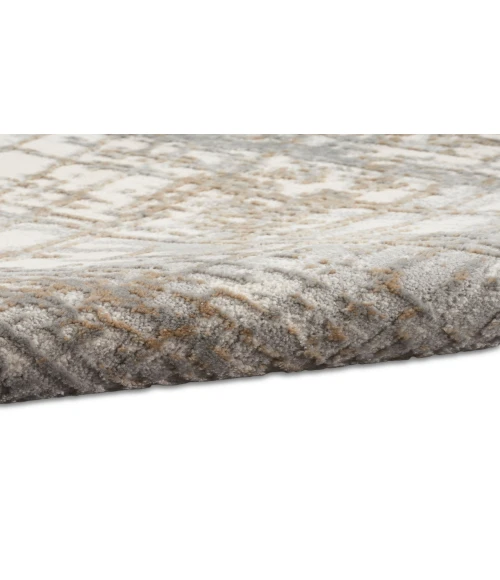 Calvin Klein CK950 Rush Ivory/Grey CK950 8 ft. X 10 ft. Rectangle Rug