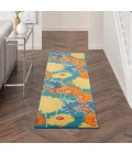 Nourison Allur Area Rug ALR06-Turquoise Multicolor