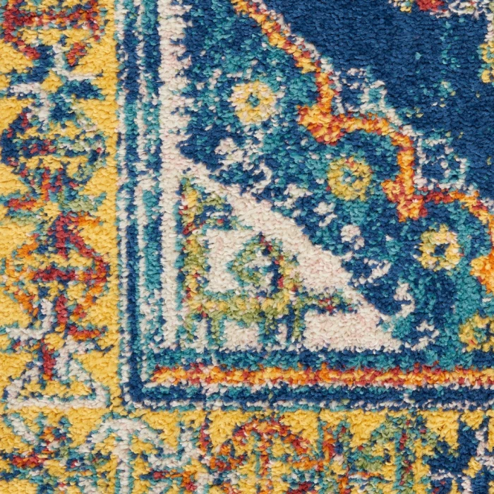 Nourison Allur Area Rug ALR02-Navy Multicolor