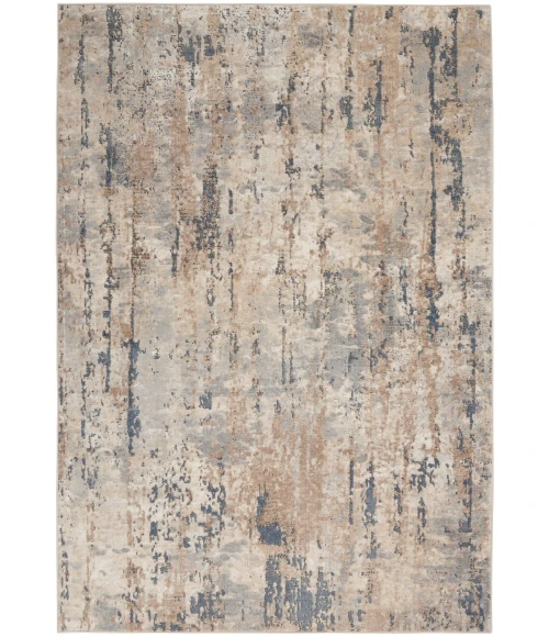Nourison Quarry Beige Grey QUA01 4 ft. X 6 ft. Rect. Rug