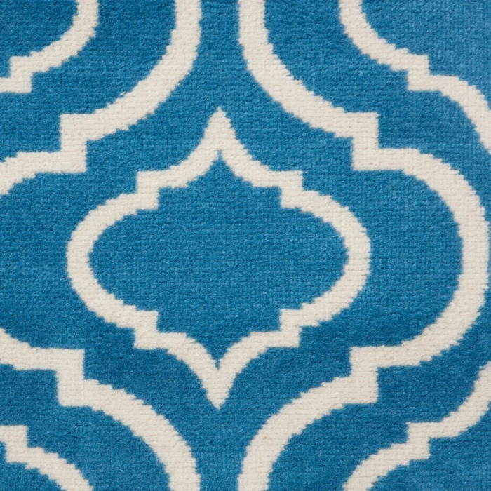 Nourison Jubilant Round Area Rug JUB19-Blue