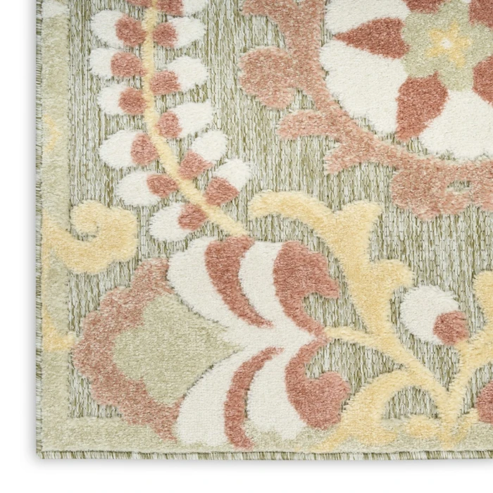 Nourison Aloha Sage Rose ALH17 7 ft. 10 in. X 10 ft. 6 in. Rect. Rug