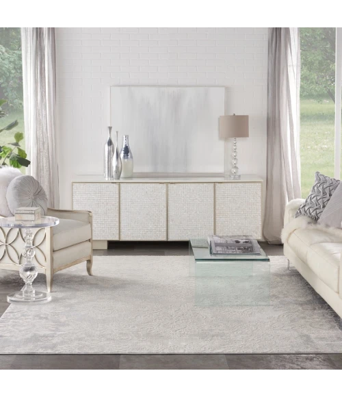 Nourison Elation Area Rug ETN03-Ivory Grey