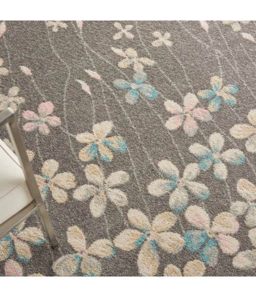 Nourison Tranquil Area Rug TRA04-Grey/Beige