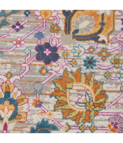 Nourison Passion Area Rug PSN01 Silver