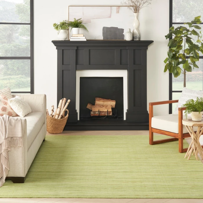 Nourison Interweave Area Rug IWV01 Green