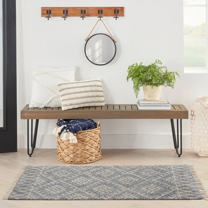 Nourison Native Art Area Rug NTV12 Grey