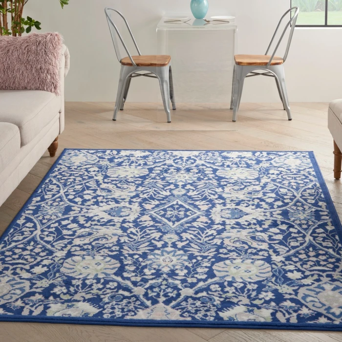 Nourison Whimsicle Area Rug WHS10-Navy Multicolor