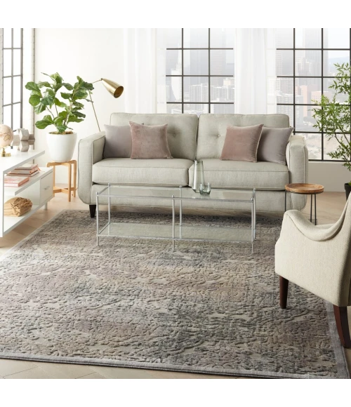 Nourison Graphic Illusions Area Rug GIL09-Grey
