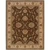 Nourison Home Living Treasures Brown LI04 7ft.6in. x 9ft.6in. Rect. Rug