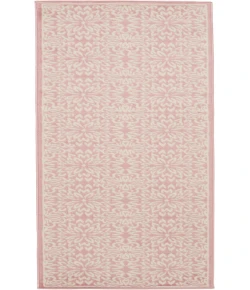 Nourison Home Jubilant JUB06 Ivory Pink 2 ft. X 6 ft. Area Rug
