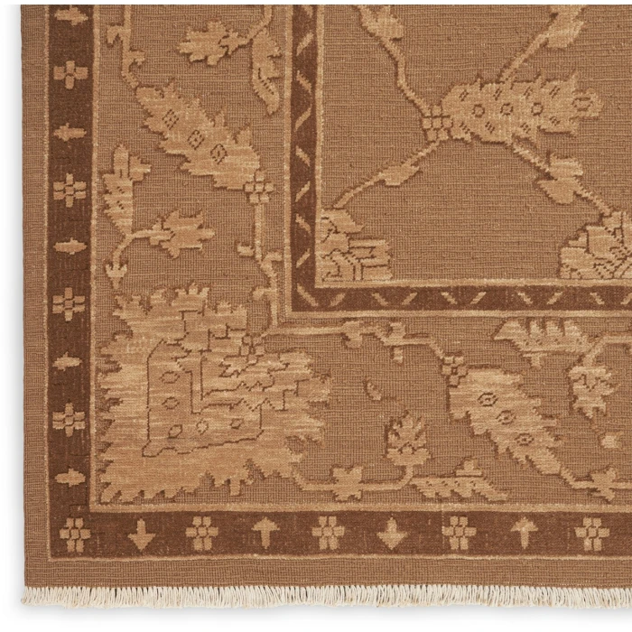 Nourison Home Silk Pointe Brown SKP1 5ft.10in. x 8ft.10in. Rect. Rug