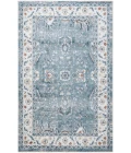 Nourison Astra Machine Washable Blue ASW20 3 ft. 3 in. x 5 ft. Rect. Rug