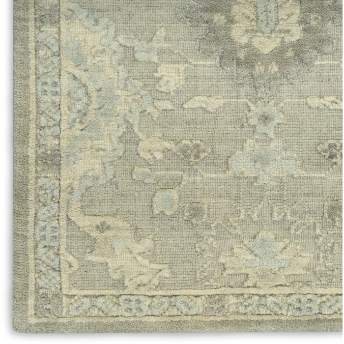 Nourison Ravello Grey Blue RVL01 9ft.9in. x 13ft.9in. Rect. Rug