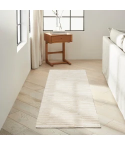 Calvin Klein CK010 Linear LNR01 Ivory 2 ft. 3 in. X 8 ft. Area Rug