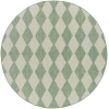 Nourison Home Positano POS04 Blue Green 8 ft. Round Area Rug