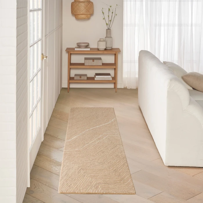 DKNY Pure Angles Camel ANG01 8 ft. Rect. Rug