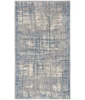 Calvin Klein Rush Area Rug CK950 Ivory Blue
