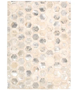 Michael Amini City Chic MA100 Snow 5 ft. 3 in. X 7 ft. 5 in. Area Rug