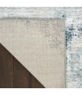 Nourison Dekor Grey Navy DEK07 2 ft. X 4 ft. Rect. Rug